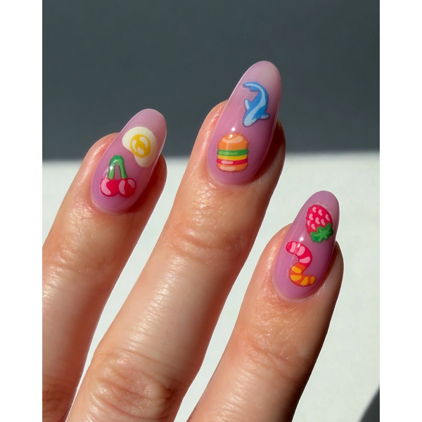 Deco Beauty - Nail Art Stickers - Gummy