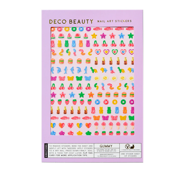 Deco Beauty - Nail Art Stickers - Gummy