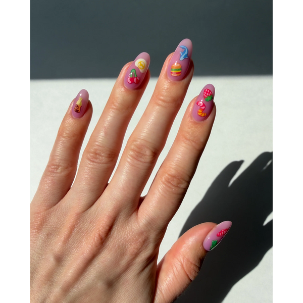 Deco Beauty - Nail Art Stickers - Gummy