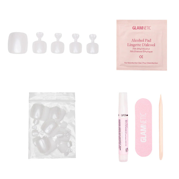 Glamnetic - Press On - Hailey Toenail