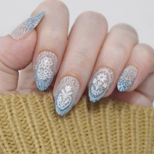 Maniology - Stamping Plate - Heritage Lace (M687)