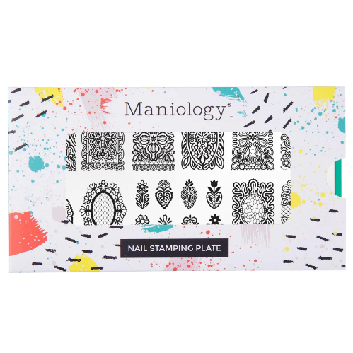 Maniology - Stamping Plate - Heritage Lace (M687)