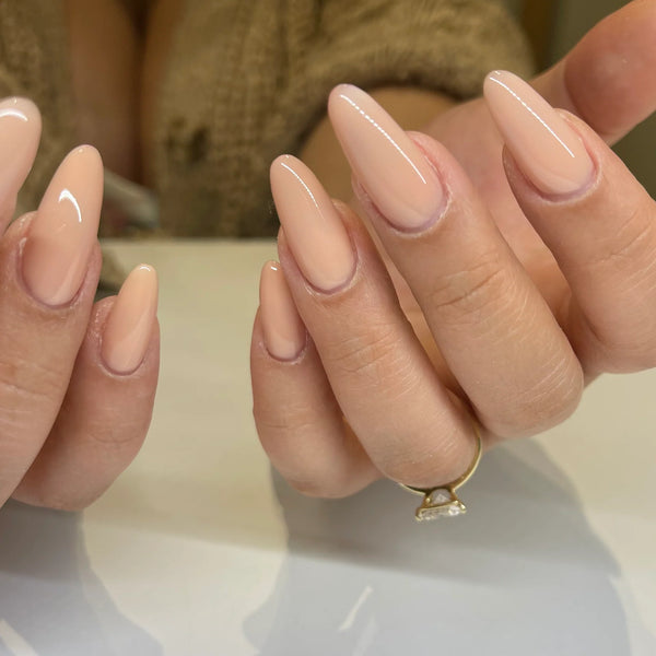 Nail Thoughts Tinted Base Gel - Hazelnut Creamer Base - #NTB-10