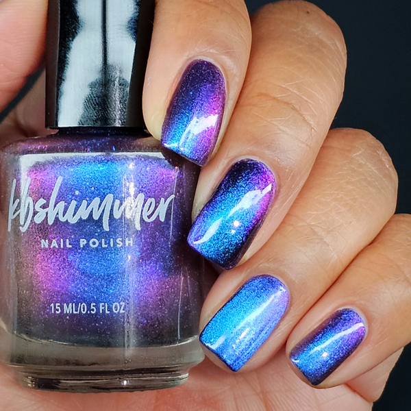 KBShimmer - Nail Polish - I'm Spiraling Multichrome Magnetic