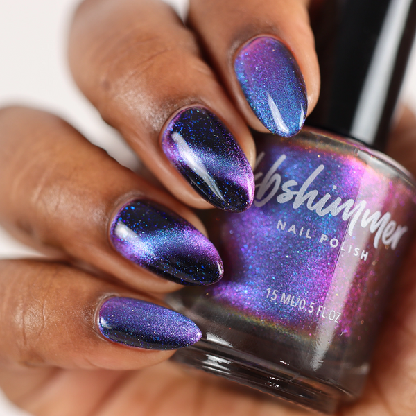 KBShimmer - Nail Polish - I'm Spiraling Multichrome Magnetic