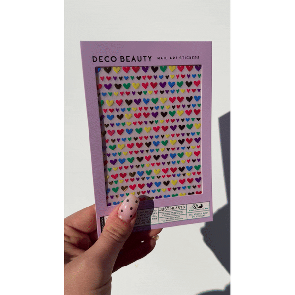 Deco Beauty - Nail Art Stickers - Just Hearts