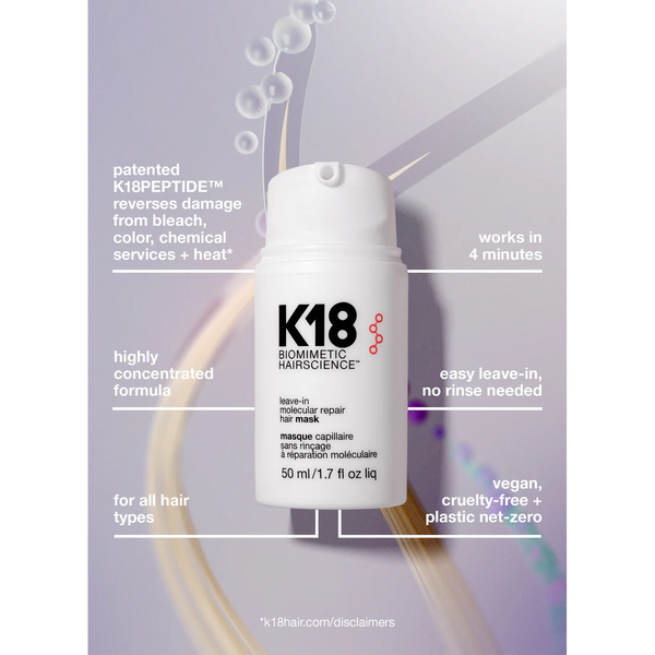 K18 - Leave-In Molecular Repair Hair Mask – 50ml / 1.7 oz