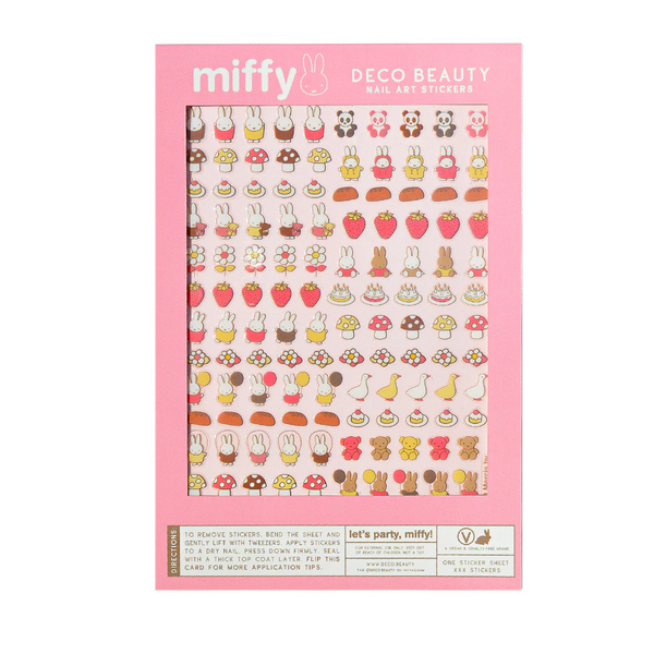 Deco Beauty - Nail Art Stickers - Let's Party, Miffy!