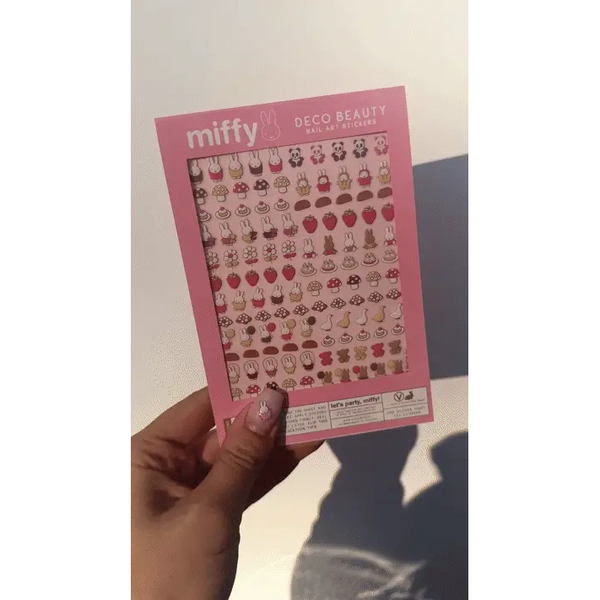 Deco Beauty - Nail Art Stickers - Let's Party, Miffy!