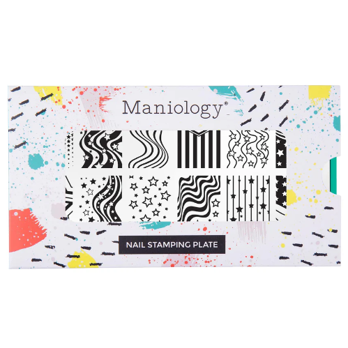 Maniology - Stamping Plate - Liberty Line #M703
