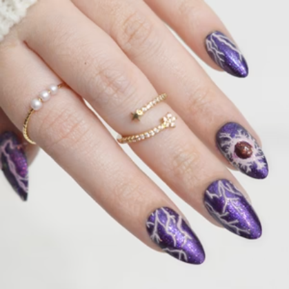 Maniology - Stamping Plate - Lightning Strikes (M572)