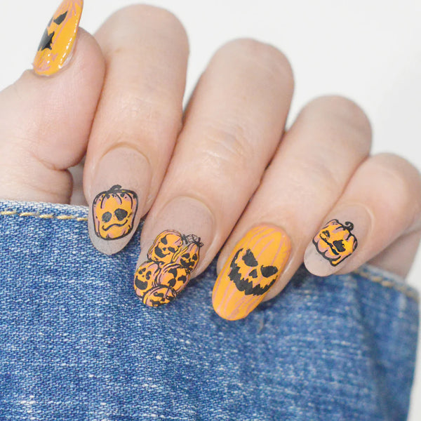 Maniology - Stamping Plate - Pumpkin Patch (M520)