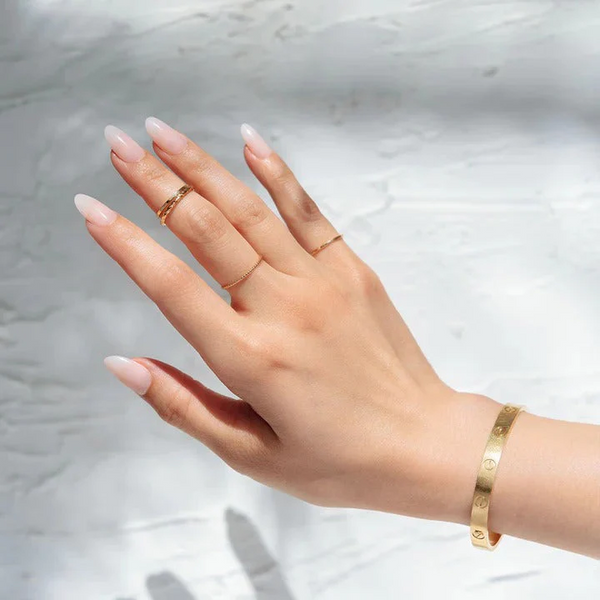 Apres - neutrals gel-x tips - mia sculpted coffin long (150 pcs)