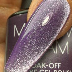 Madam Glam - Cat-Eye Gel Polish - Pom Pom Plum
