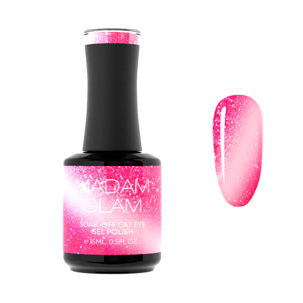 Madam Glam - Gel Polish - Sparkly Hearts