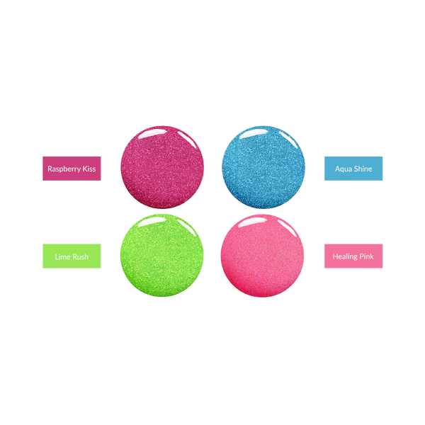 Madam Glam - Gel Polish - Neon Wave Glittery Bundle