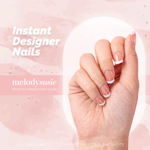 Melody Susie - French Pudding Acrylic Press On Nails Kits
