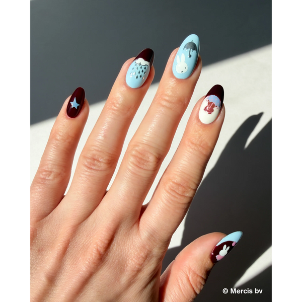 Deco Beauty - Nail Art Stickers - Miffy's Rainy Day