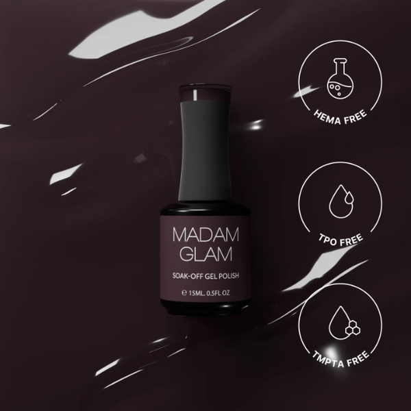 Madam Glam - Gel Polish - Mocha Shell