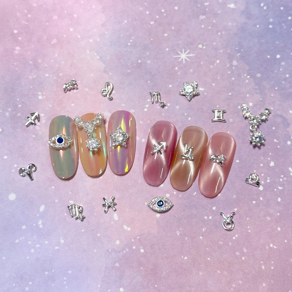 Daily Charme - Mystical Star / Zircon Charm / Silver