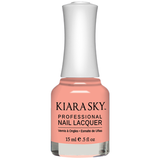 Kiara Sky - Nail Lacquer - White Peach 0.5 oz - #N645