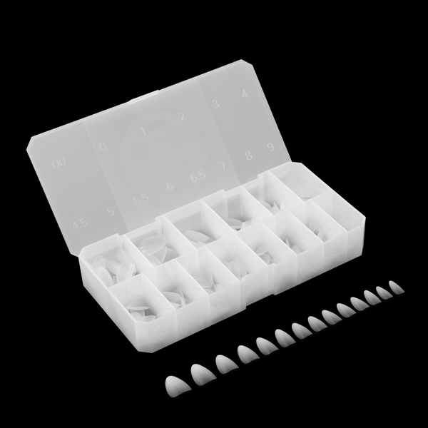 Apres - ombre gel-x - natural almond short (210 pcs)