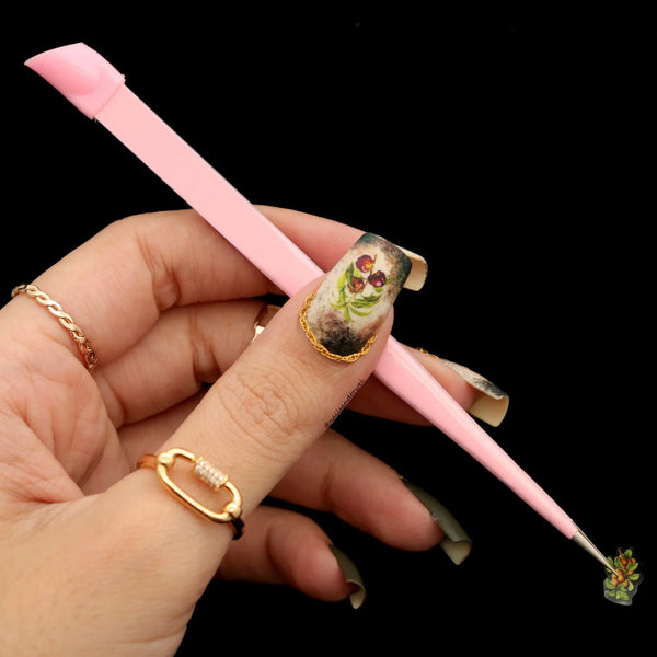 Daily Charme - Pink Nail Art Tweezer