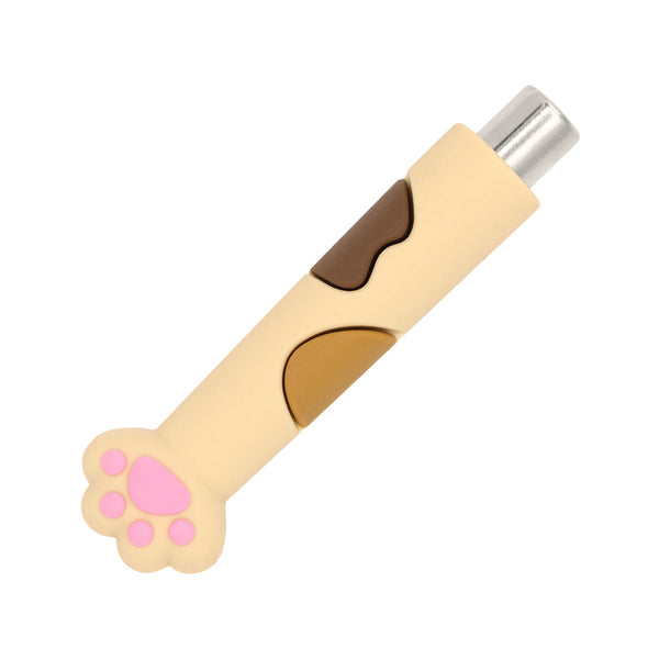 Daily Charme - Cat Paw Cylinder Cat Eye Magnet Wand / Beige
