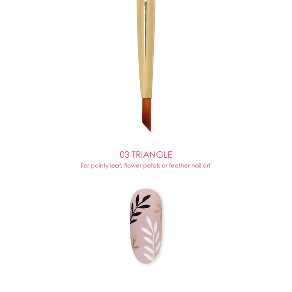 Daily Charme - Nail Art Brush - 03 Triangle