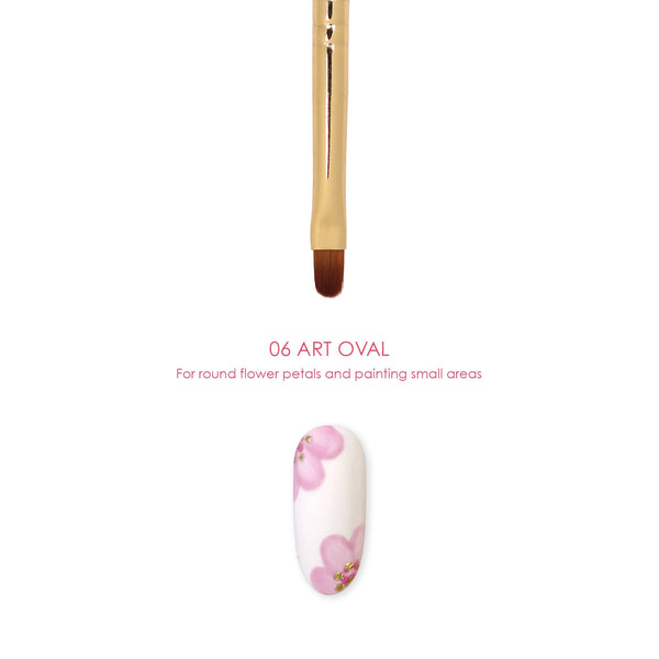 Daily Charme - Nail Art Brush - 06 Art Oval