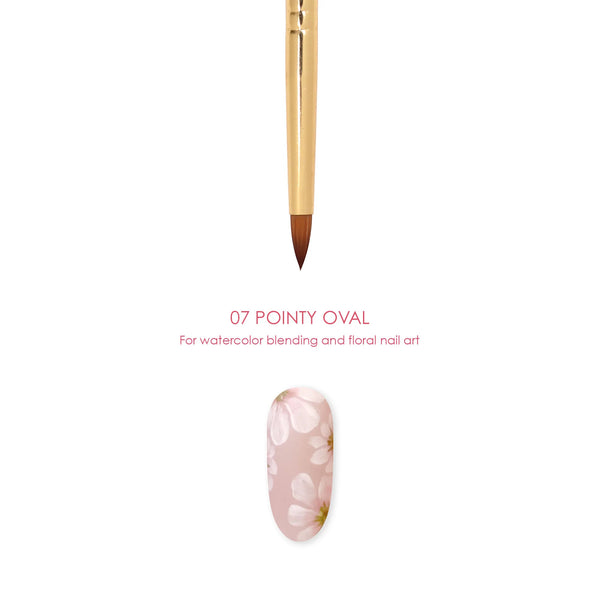Daily Charme - Nail Art Brush - 07 Pointy Oval