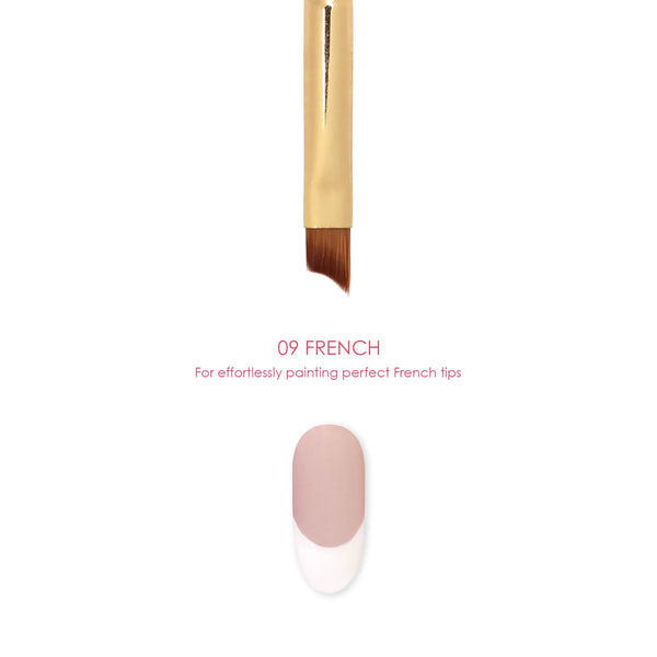 Daily Charme - Nail Art Brush - 09 French
