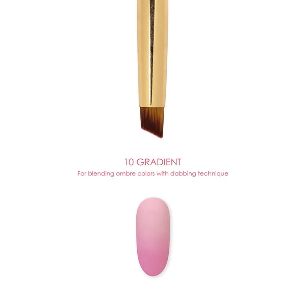 Daily Charme - Nail Art Brush - 10 Gradient