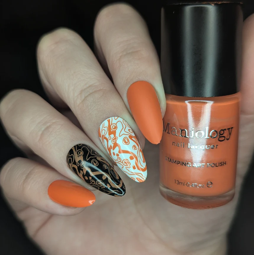 Maniology - Stamping Nail Polish - Orange Pearl - Koi (B581)