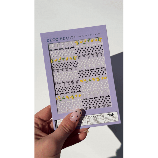 Deco Beauty - Nail Art Stickers - Polka Dots