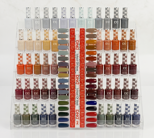 DND - Hema-Free & TPO-Free Gel & Lacquer - Part 08 - Set Of 36 Colors - School Of Sleek