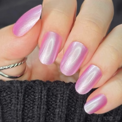 Maniology - Stamping Nail Polish - Satin Slumber: Night Gown (P176) - Pink Smooth Metallic