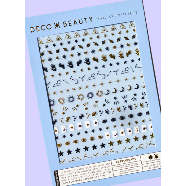 Deco Beauty - Nail Art Stickers - Retrograde