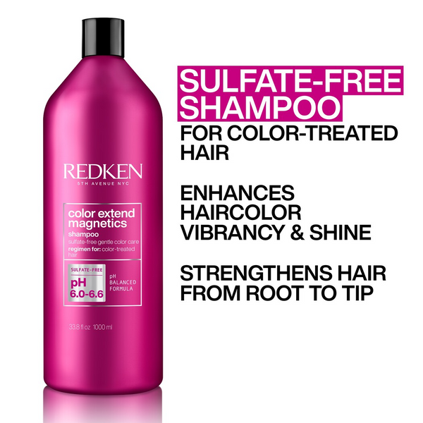 Redken - Color Extend Magnetics Shampoo – 1L / 33.8 oz