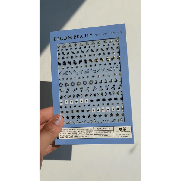 Deco Beauty - Nail Art Stickers - Retrograde
