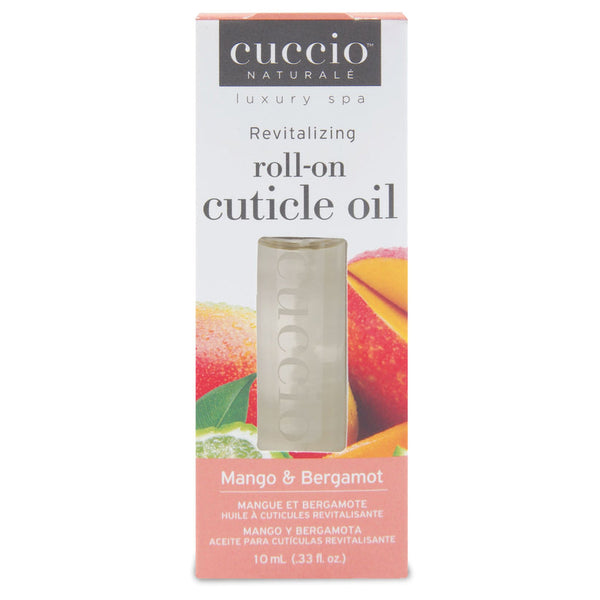 Cuccio - Revitalizing Cutcile Oil Roll-On Mango & Bergamot 0.33 oz