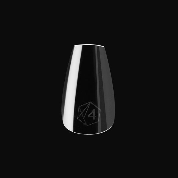 Apres - gel-x tips 2.0 - sculpted coffin short box of tips (600 pcs)