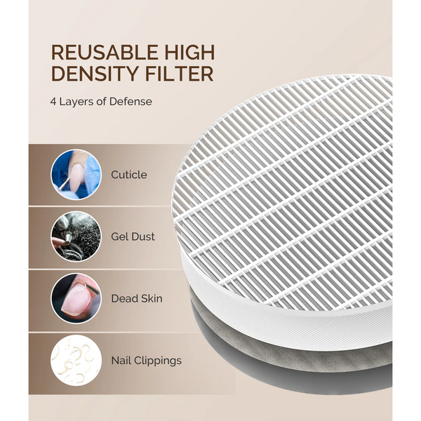 MelodySusie - SProF Nail Dust Collector - White