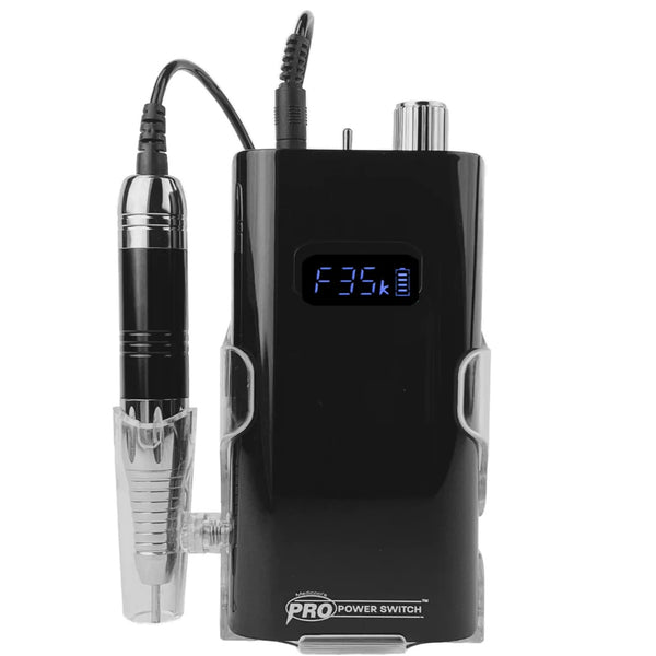 Medicool - Pro Power Switch Portable File - Red, Black & White