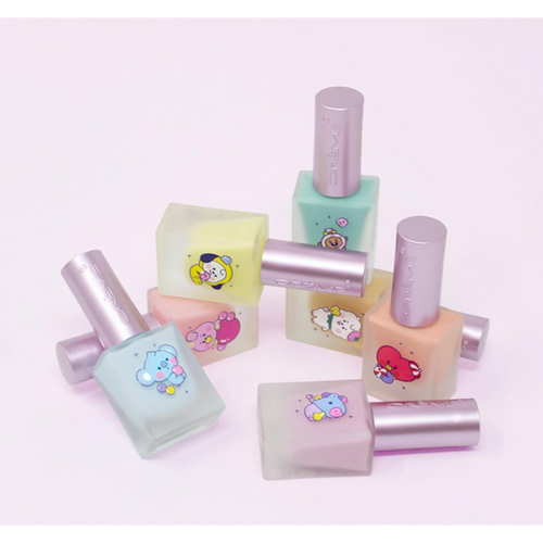 The Creme Shop x BT21 BABY - Pastel Dreams Gel-Effect Nail Polish Collection (Set of 7)
