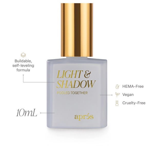 Apres - light & shadow gel polish - breathless