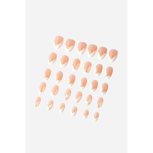 Never Have I Ever - Simple But Make It A Statement - Short Almond Press-On Nails