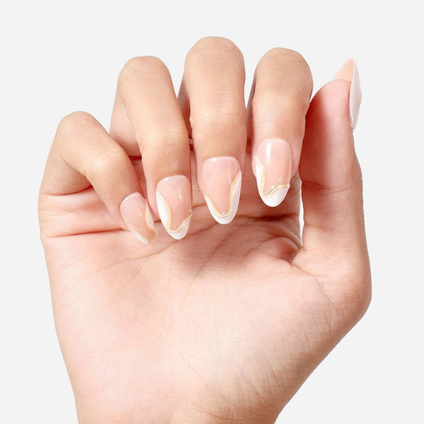 Never Have I Ever - Simple But Make It A Statement - Short Almond Press-On Nails