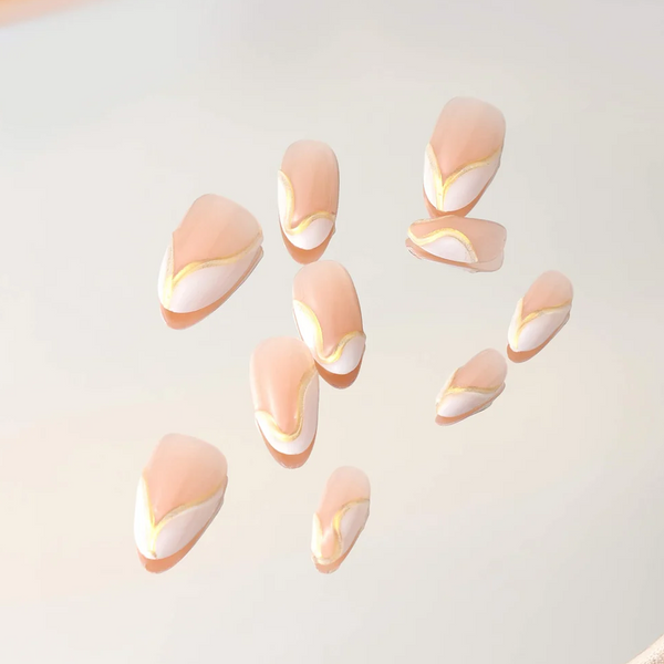 Never Have I Ever - Simple But Make It A Statement - Short Almond Press-On Nails