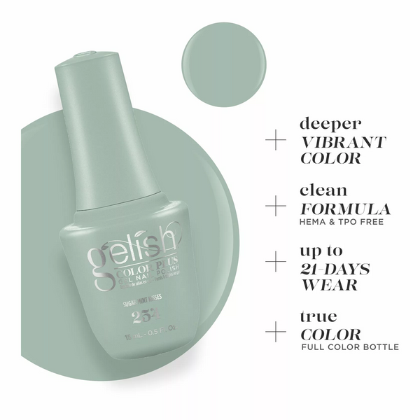 Gelish Gel Color Plus - Sugar Mint Kisses 0.5 oz